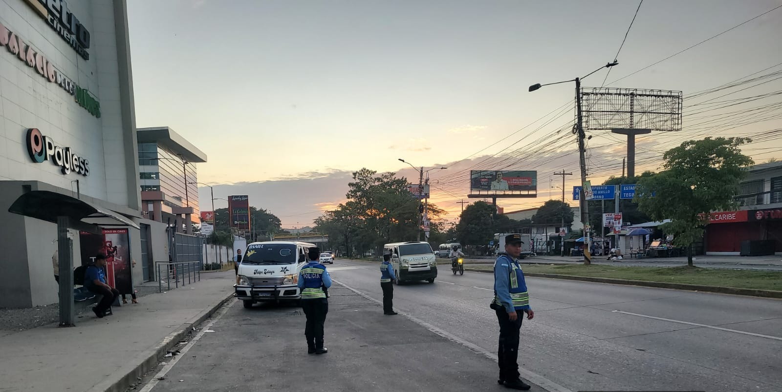 DNVT intensifica operativos de patrullaje y control vial en San Pedro Sula