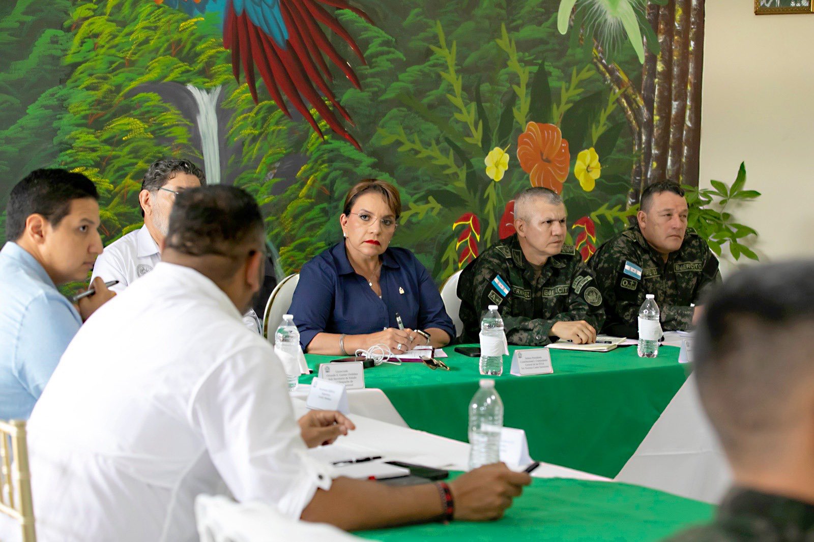 Presidenta Xiomara Castro constata inversión pública en defensa forestal del litoral atlántico