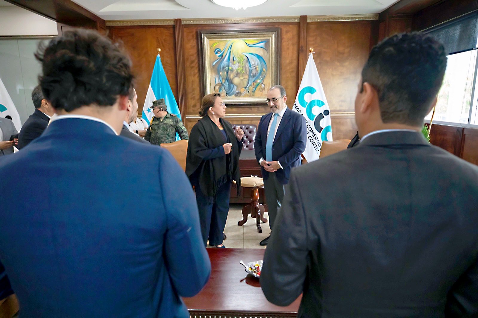 Presidenta Xiomara Castro consolida alianza con CAF para impulsar desarrollo sostenible e infraestructura en Honduras