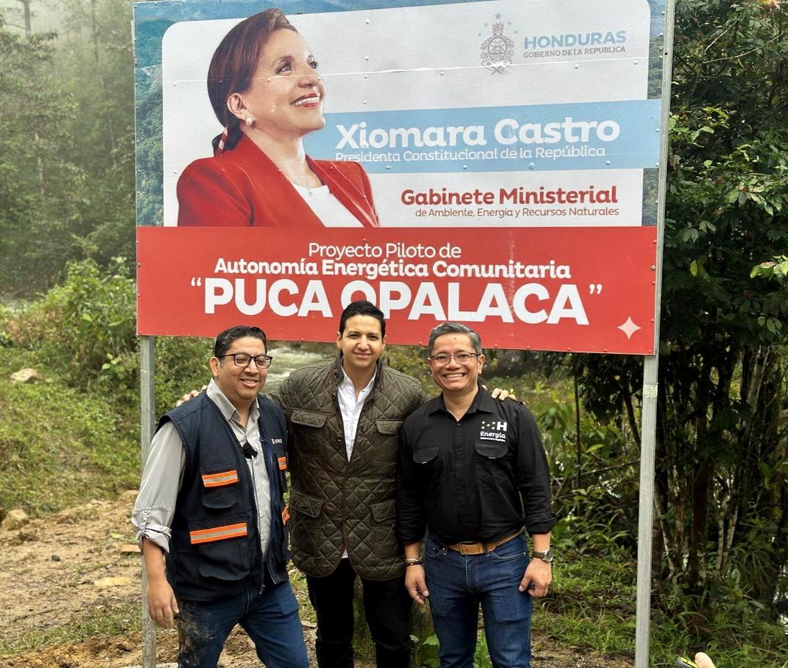 Gobierno inaugura primer proyecto de autonomía energética indígena en Opalaca