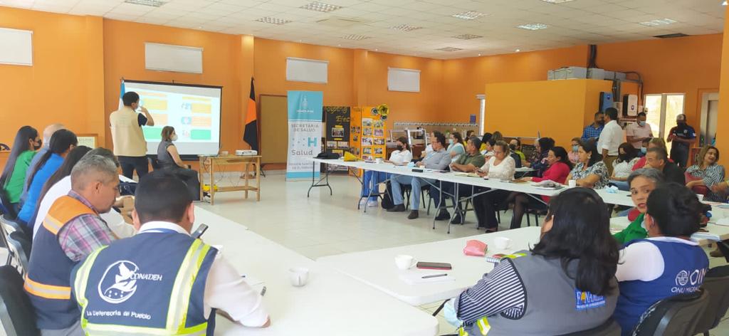 Autoridades de Salud en El Paraíso realizaron reunión con la mesa intersectorial