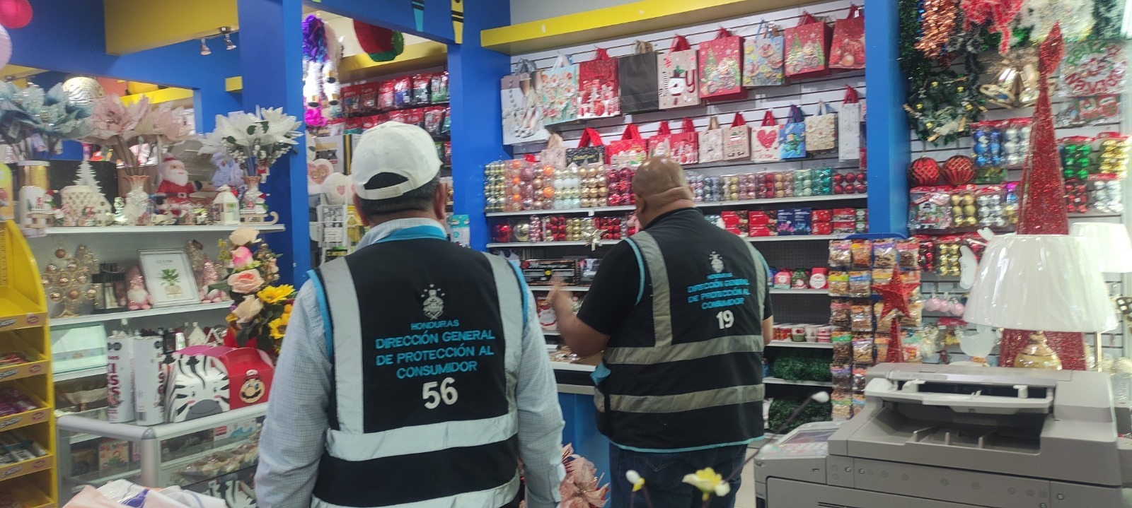 DGPC verifica cumplimiento de ley de inspección de productos en supermercados de Juticalpa