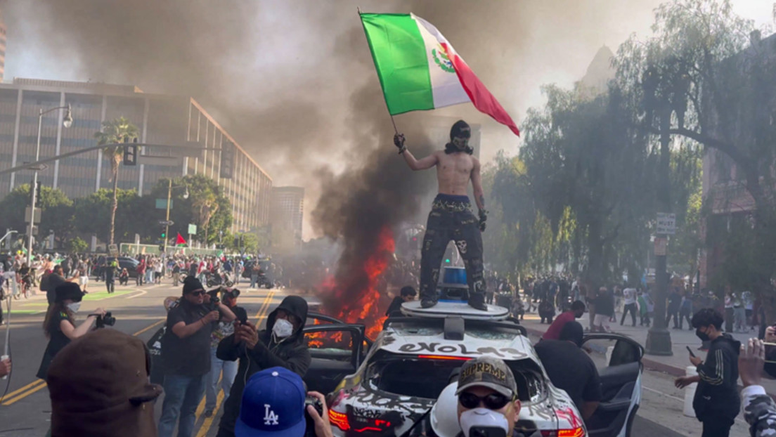 Trump urge el despliegue de tropas a raíz de redadas migratorias ante los disturbios en Los Ángeles