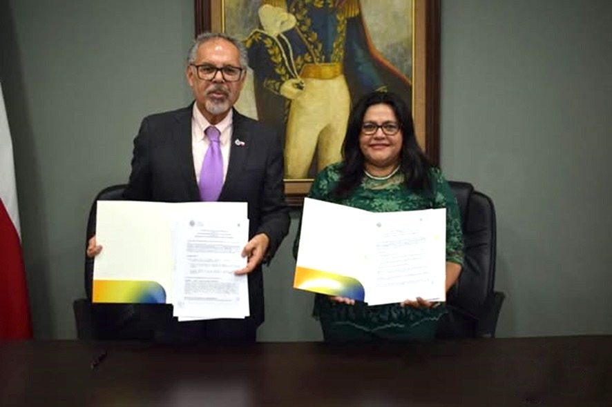 UPNFM y Universidad Católica de Valparaíso, Chile firman convenio de cooperación académica