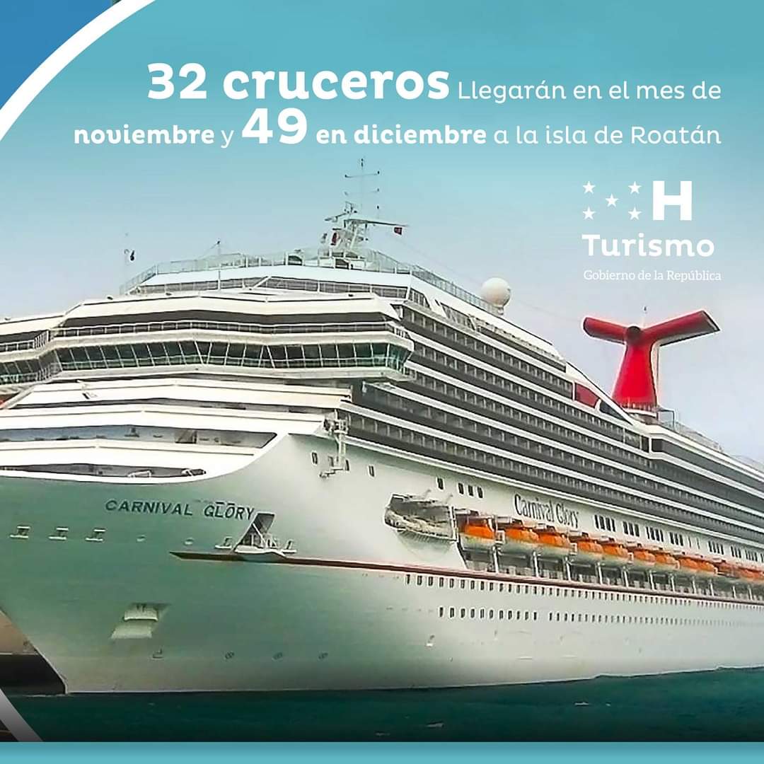 En octubre
Más de 18,000 turistas de EEUU y Panamá visitaron en cruceros las Islas de la Bahía
