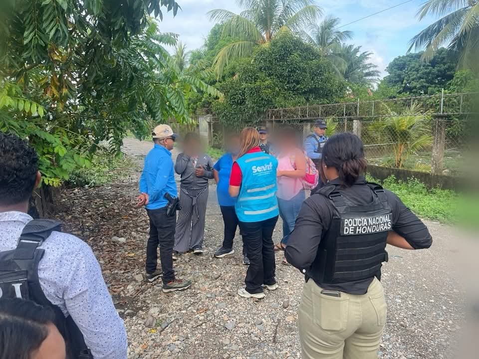 SENAF rescata a niña de 11 años víctima de maltrato en El Negrito, Yoro...