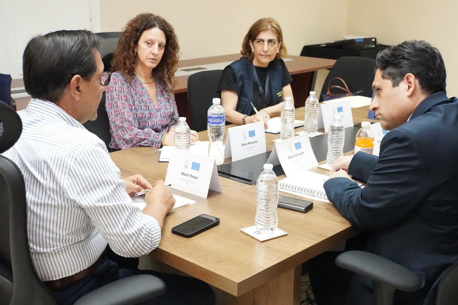 TJE y Misión de Observación de la Unión Europea sostienen encuentro sobre avances y desafíos electorales