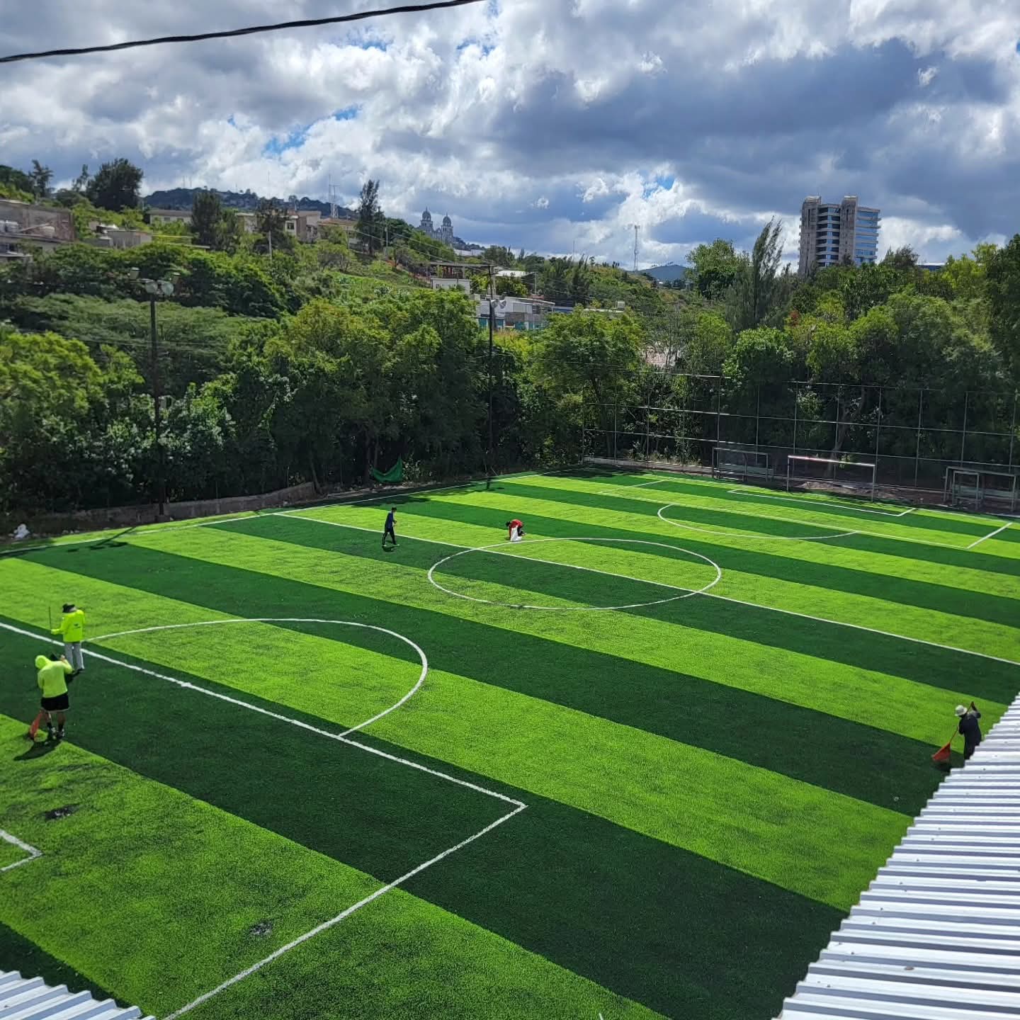 CONDEPOR culmina con éxito el proyecto canchas infantiles Furia Solis y Dientes de Leche