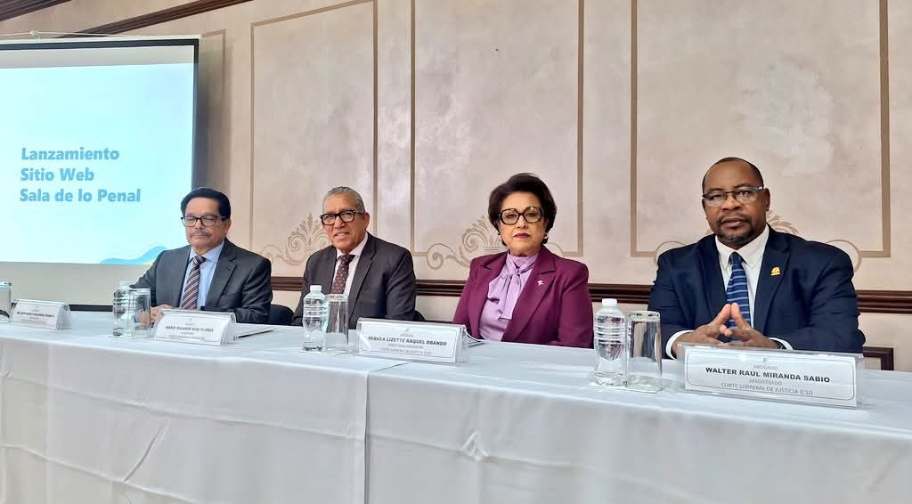 Poder Judicial lanza sitio web de la Sala de lo Penal...
