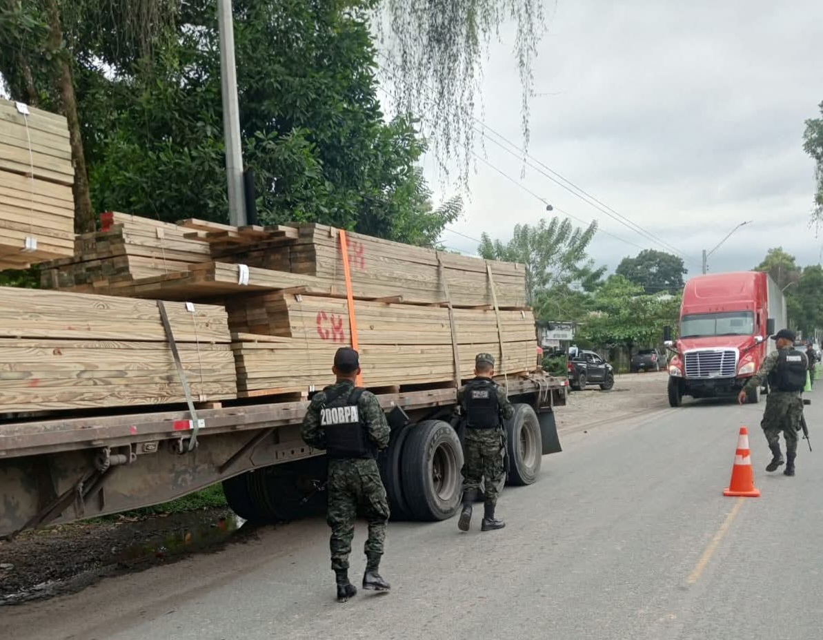 FF. AA. refuerza operativos contra delitos ambientales en Atlántida...