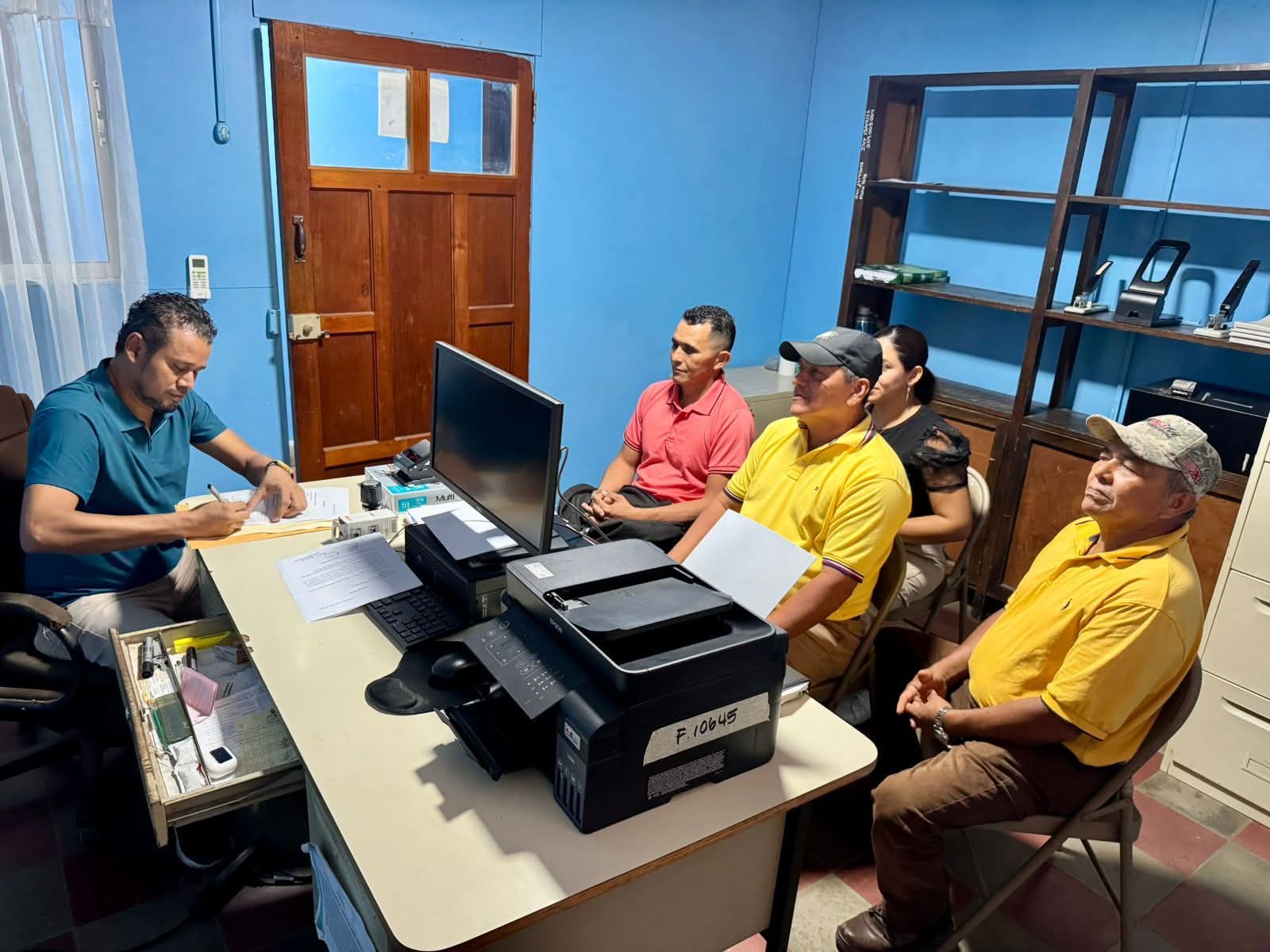 SANAA Regional Sur brinda asistencia técnica a comunidad de La Bonanza, Namasigüe