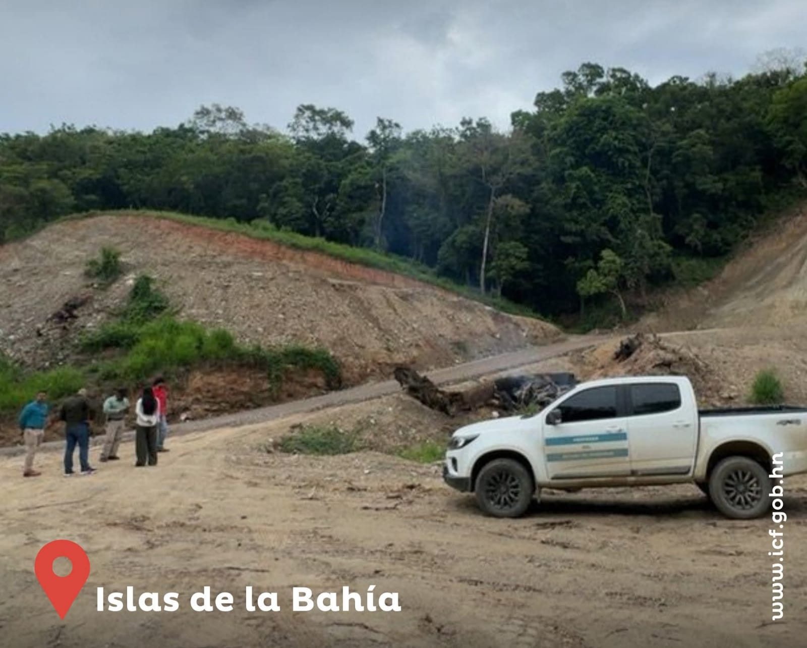 Operativo en zona de manglar, Santos Guardiola – Islas de la Bahía