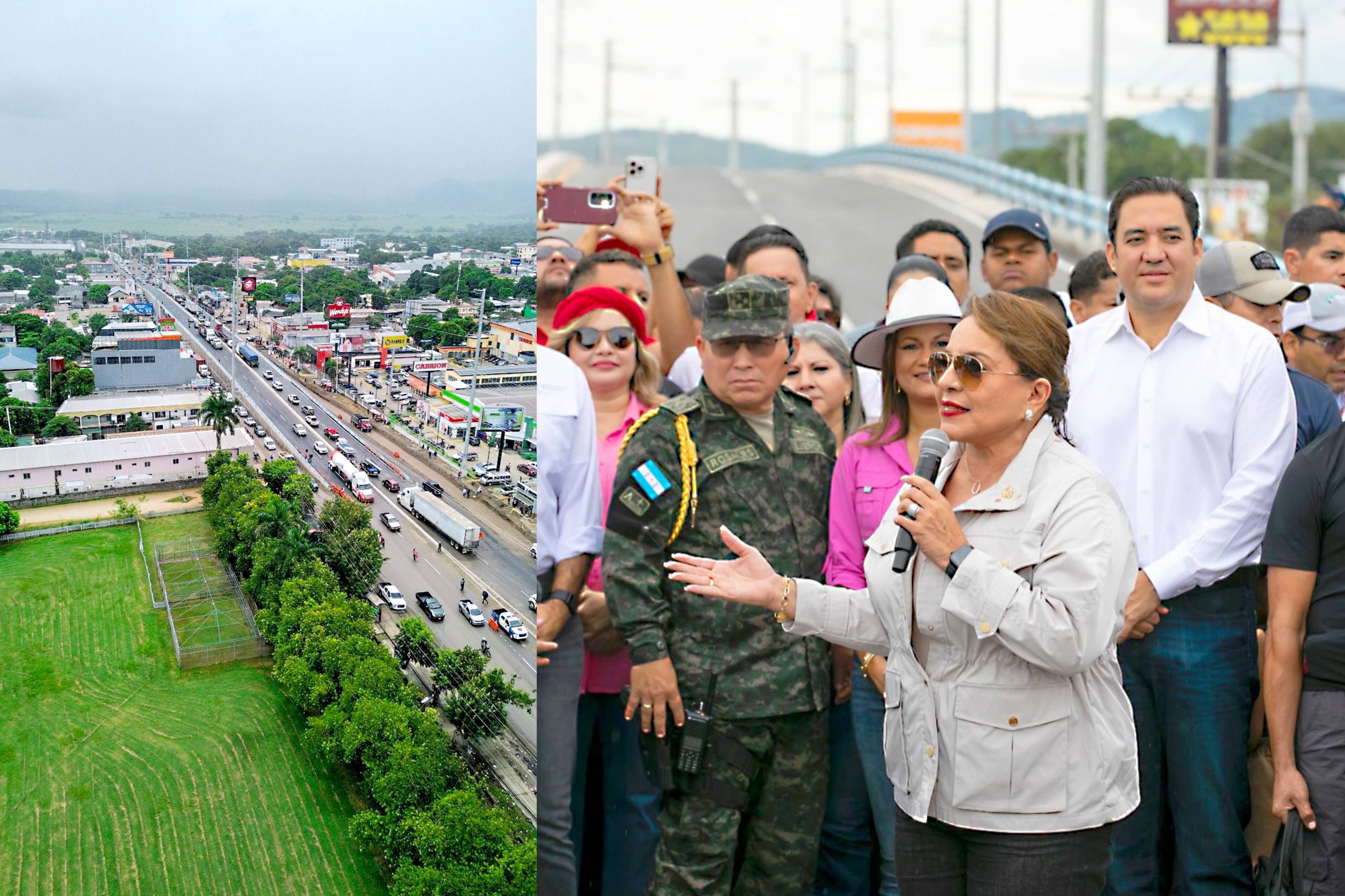 Gobierno del Socialismo Democrático habilita el paso en el Intercambiador de Villanueva, símbolo de la nueva infraestructura nacional