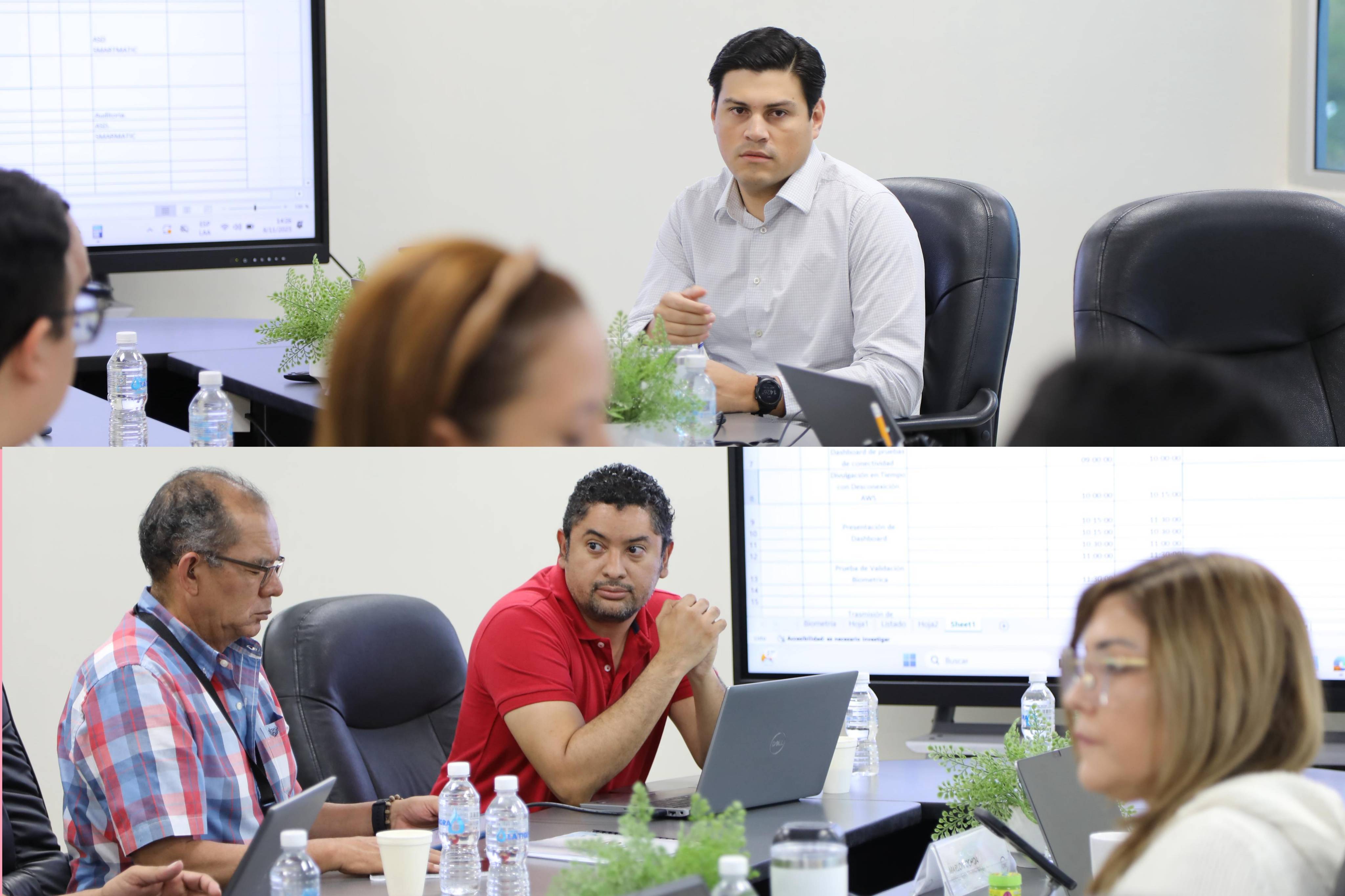 CNE somete a prueba sistemas tecnológicos y logística electoral en sesión con proveedores