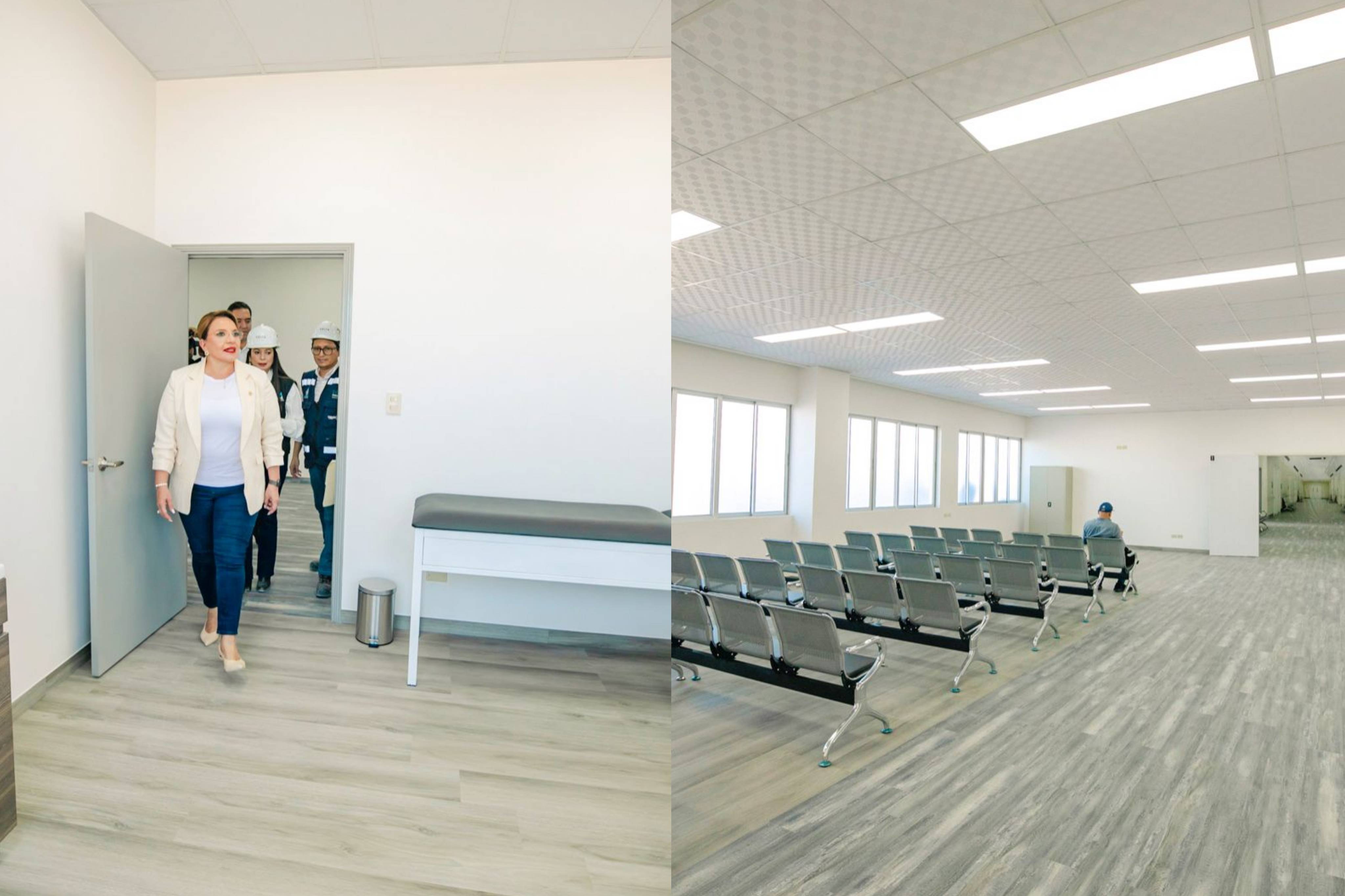 Presidenta Xiomara Castro supervisa hospital en Choluteca que contará con tecnología de primer nivel