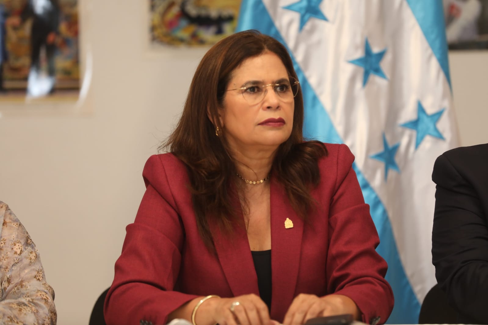 Ministra de Defensa Rixi Moncada afirma que en pocos días Romeo Vásquez será capturado