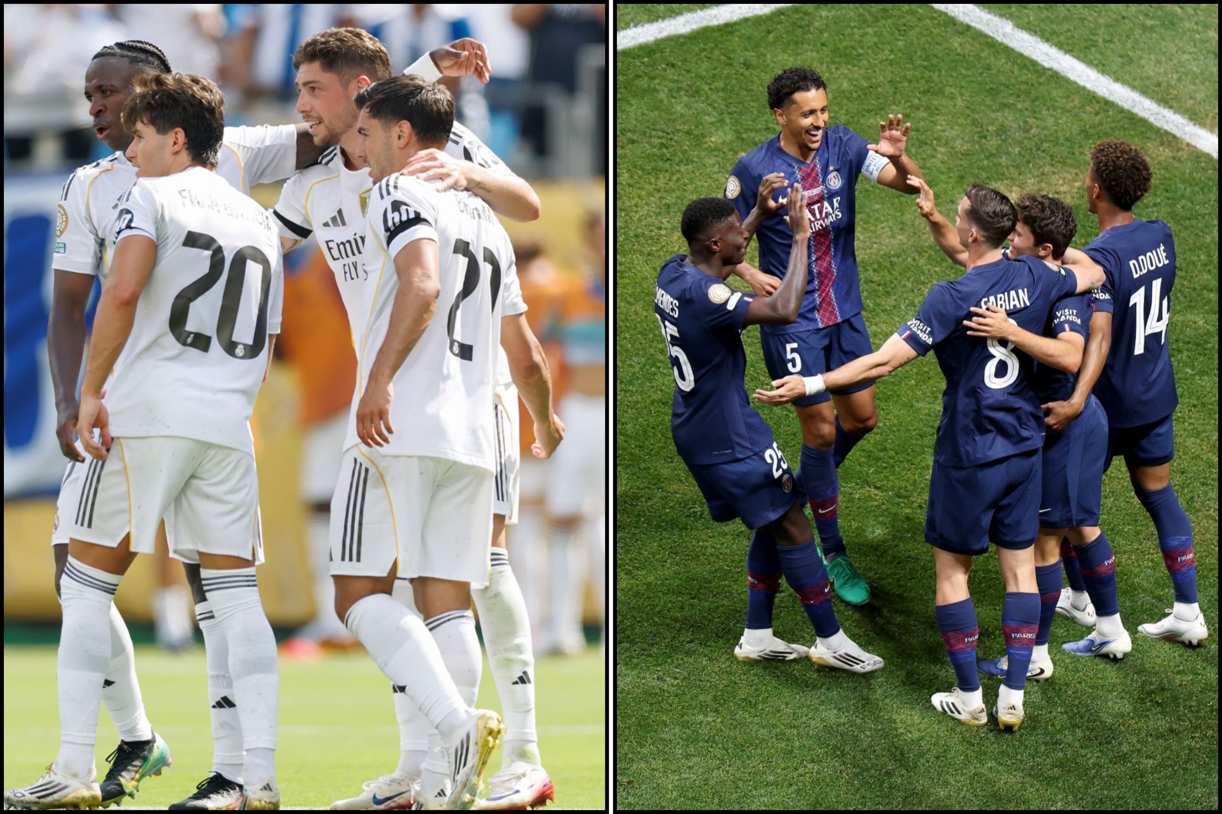 Real Madrid y el PSG a semifinales del Mundial de Clubes 2025...
