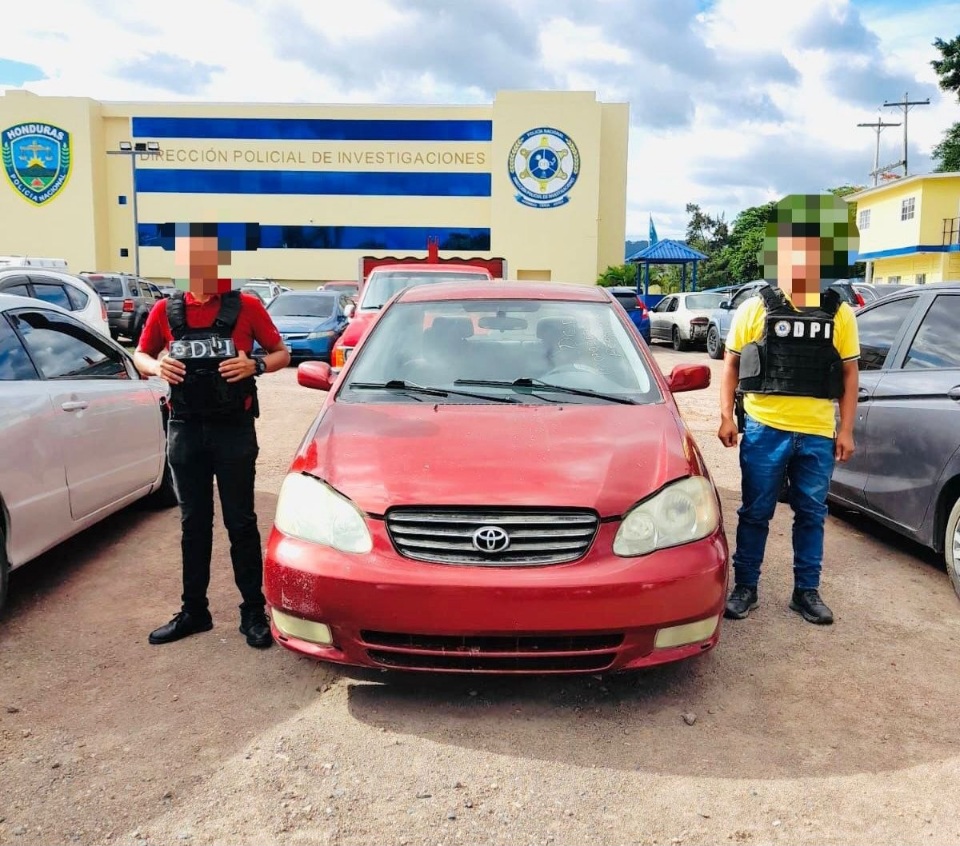 DPI captura a hombre vinculado a robo de 30 vehículos en Comayagüela
