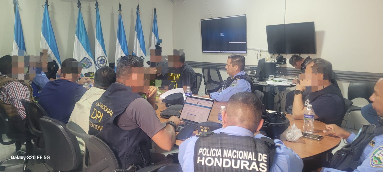 Policía Nacional y transportistas de San Pedro Sula unen fuerzas contra la extorsión y otros delitos