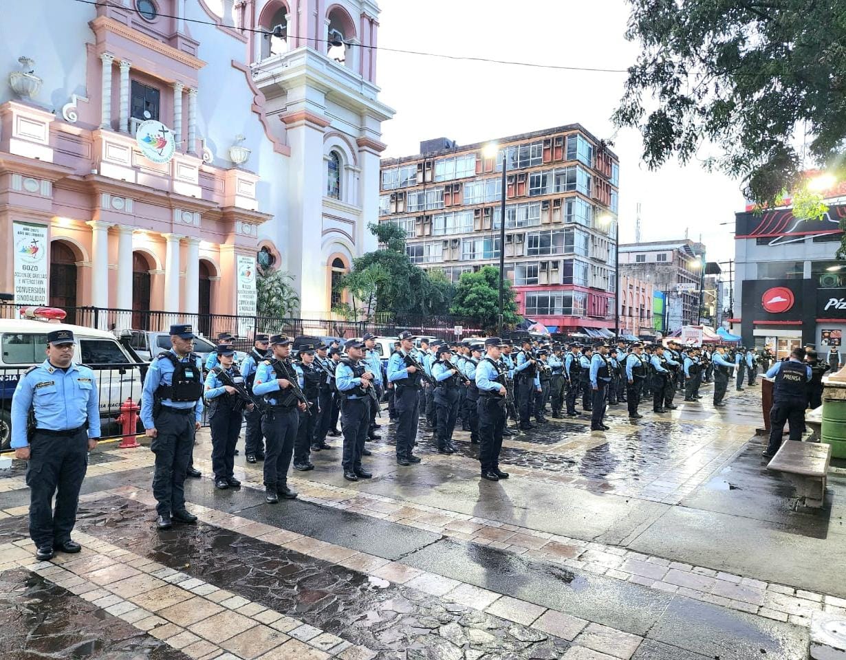 Policía Nacional desplegará 4,000 agentes en SPS para garantizar seguridad en los comicios electorales