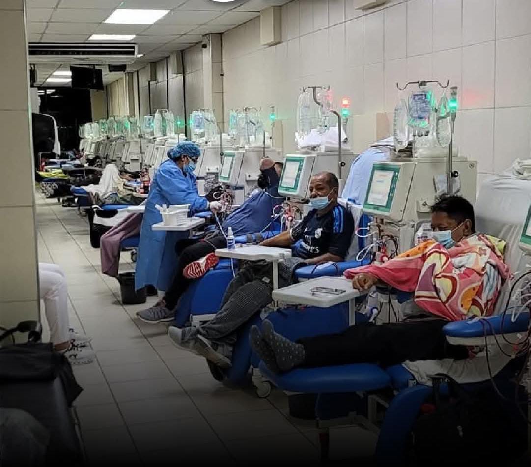 IHSS cuenta con personal altamente calificado y capacitado para atender a pacientes renales