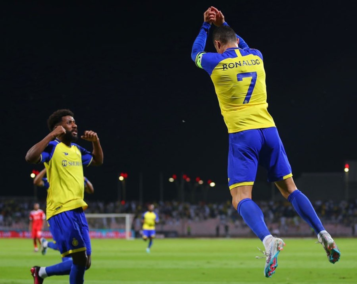 Cristiano Ronaldo marca un póker de goles con el Al Nassr