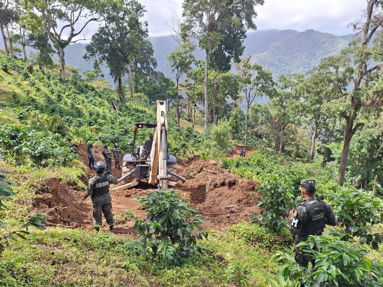 ICF a través de la FTIA y otras entidades efectuó patrullaje en El Caserío el Murmullo, Catacamas, Olancho