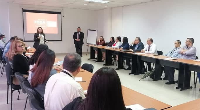 CSJ realiza taller elaboración participativa de análisis sobre el FODA