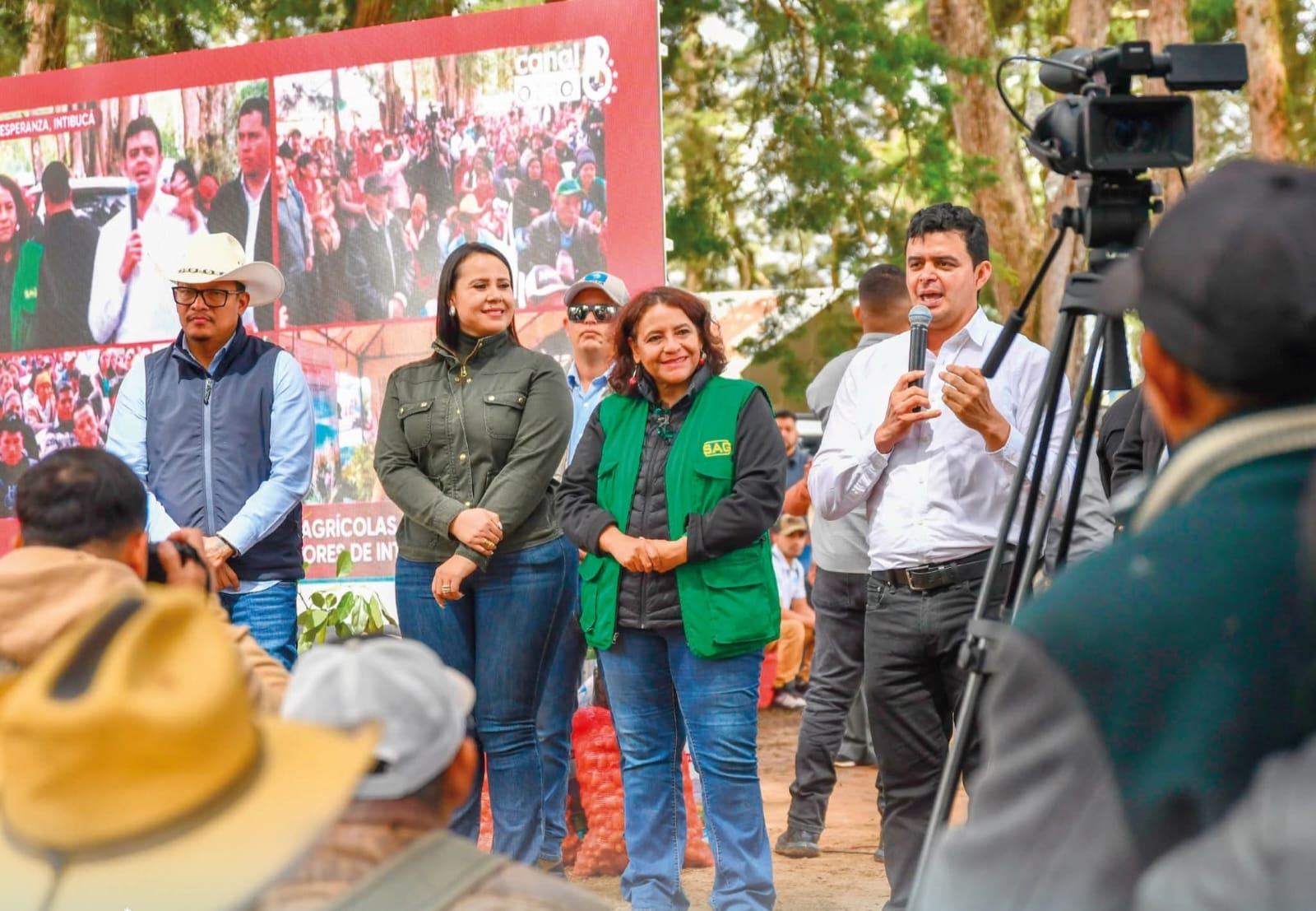 Más de 6,000 productores beneficiados en una gran jornada de apoyo al campo hondureño