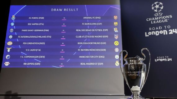 Sorteo de la próxima temporada de la Champions League será computarizado
