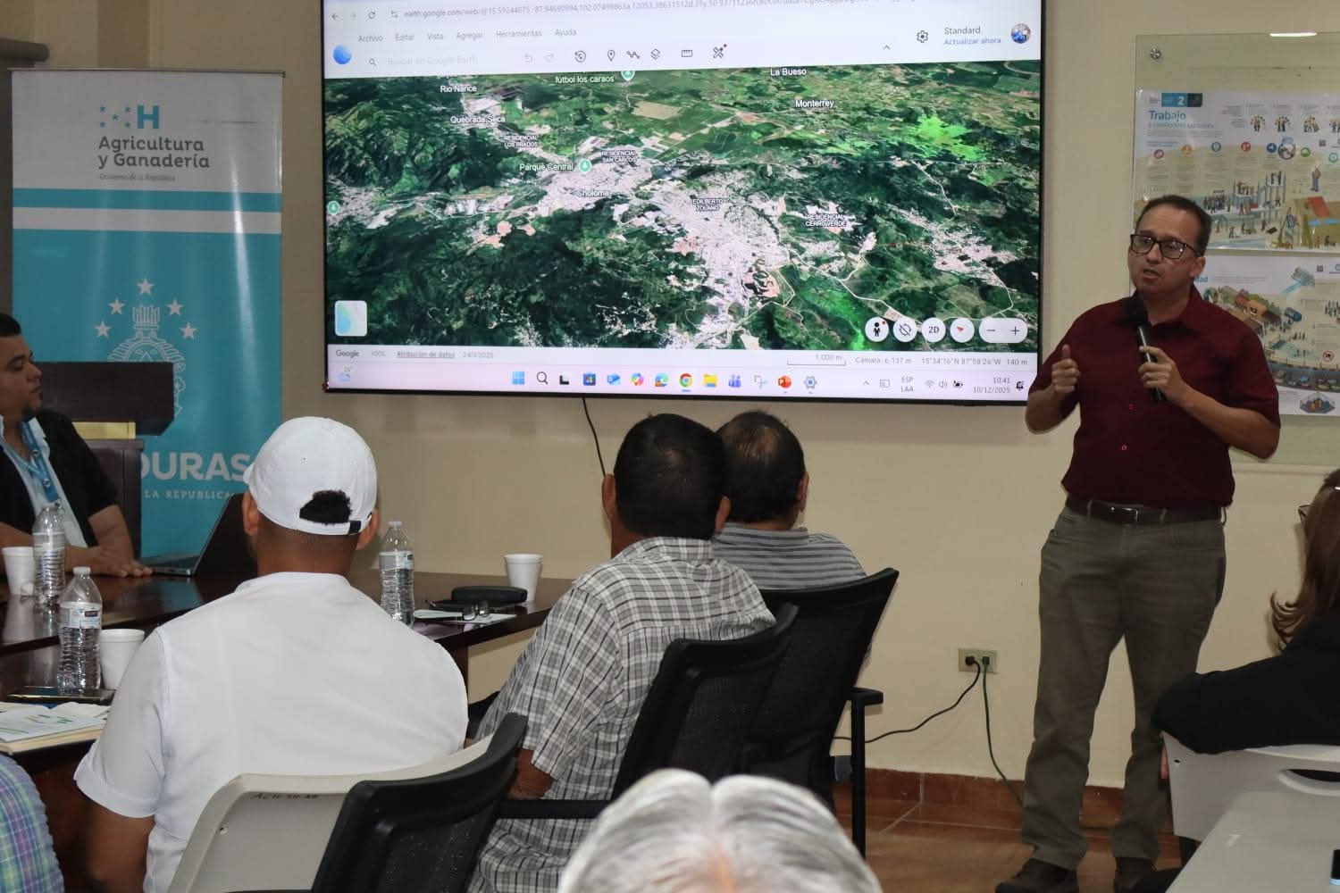 En Choloma presentan Proyecto de Rehabilitación del sistema de agua Potable