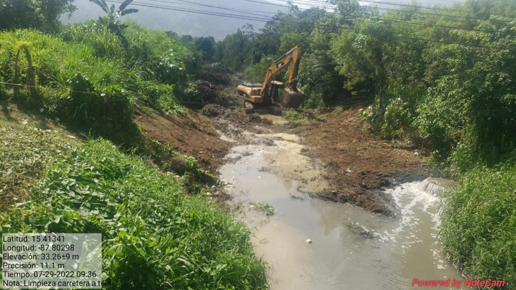 En el Valle de Sula: Nuevos frentes de trabajos en reparación de bordos