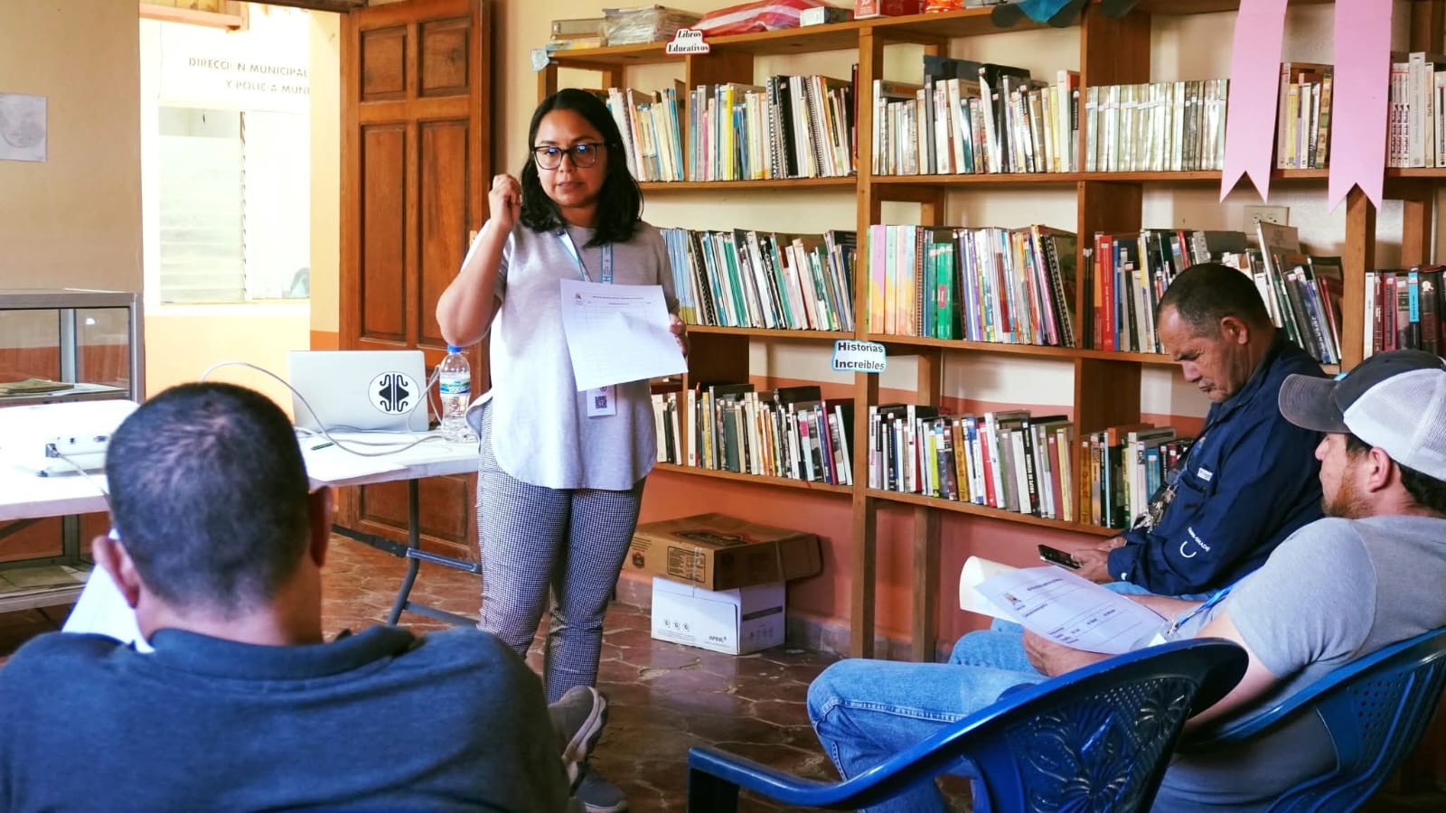 IHAH capacita al personal de la Alcaldía Municipal de Erandique en Conservación  y Organización de Archivos Históricos