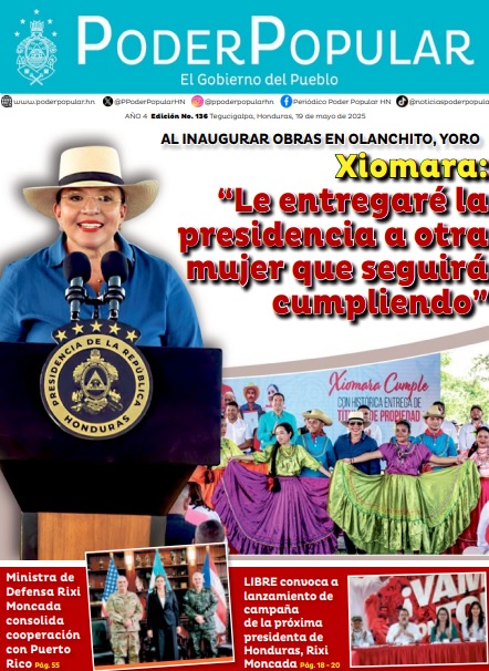 Presidenta Xiomara Castro: Le entregaré la presidencia a otra mujer que seguirá cumpliendo