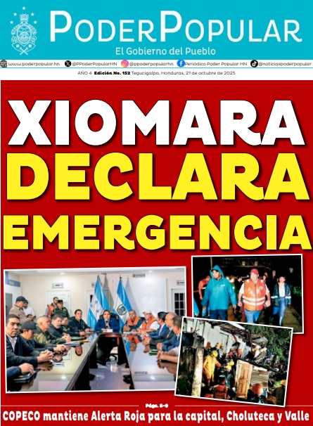 Presidenta Xiomara Castro declara emergencia. Gobierno anuncia que a pesar de las limitaciones asigna 500 millones en apoyo a la población afectada por las lluvias