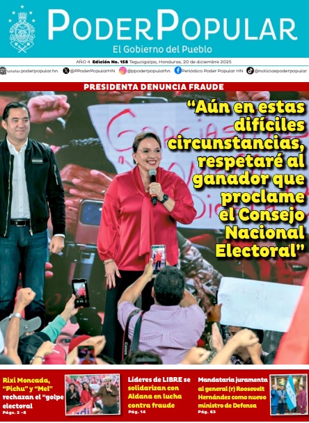 Presidenta Xiomara Castro: Aún en estas difíciles circunstancias, respetaré al ganador que proclame el Consejo Nacional Electoral