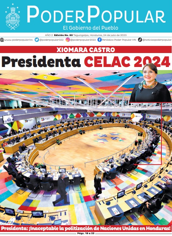 La Presidente Xiomara Castro reaccionó en contra de la participación de la Representante de la ONU en Honduras en actos de naturaleza política, como lo fue una conferencia de prensa del CNA