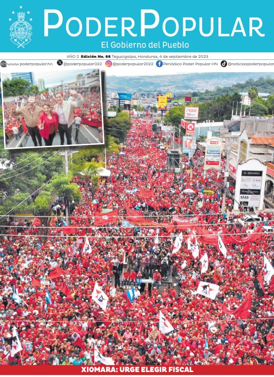 Más de 100 mil hondureños atendieron llamado de la Presidente Xiomara Castro, En una multitudinaria manifestación miles de hondureños salieron a las calles a exigir la elección del Fiscal General y Fiscal Adjunto