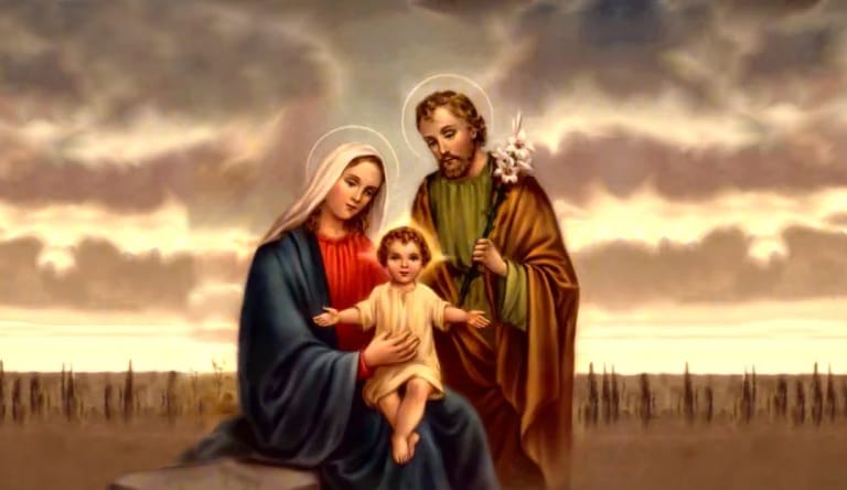 Último domingo del año, dicado a la Sagrada Familia 