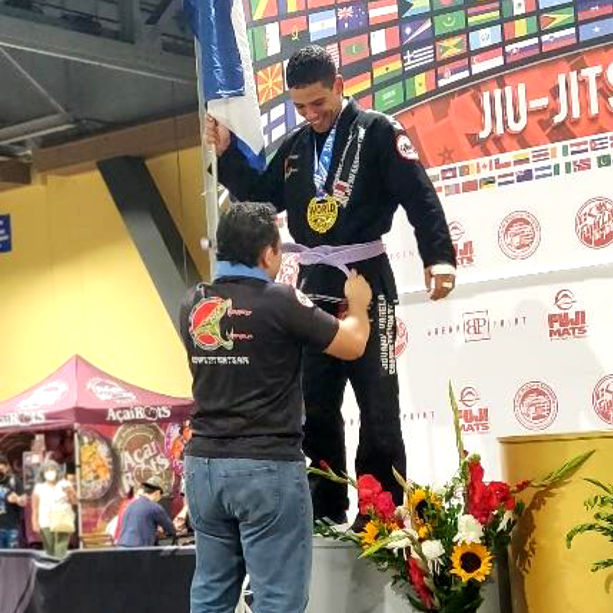 Hondureño medalla de oro en Jiu Jitsu