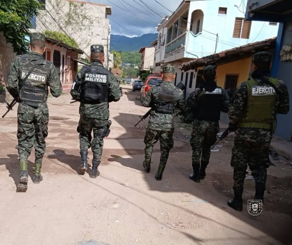 FFAA desarrolla acciones permanentes para reforzar seguridad en Juticalpa, Olancho...