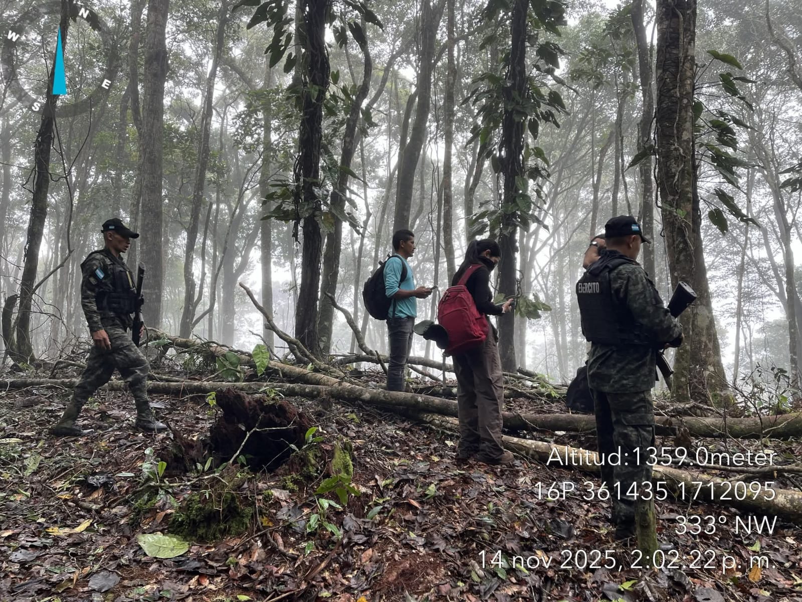 ICF a través de la FTIA  realizó inspecciones de campo en la microcuenca San Isidro,  aldea Regadillo,  Quimistán, Santa Bárbara
