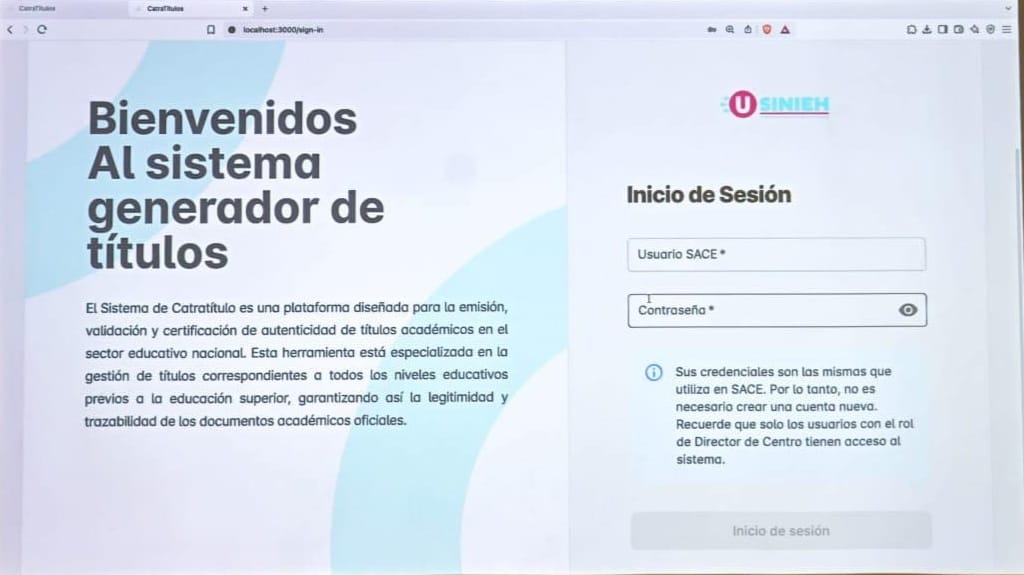 Ministerio de Educación implementa nuevo sistema de verificación de títulos de bachillerato