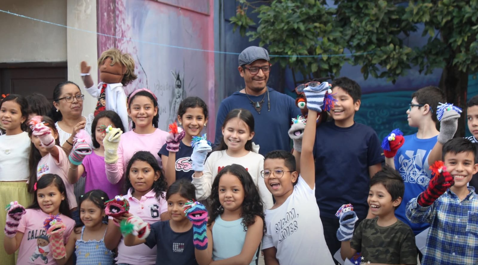 Casa de la Cultura de El Paraíso, realizó taller de Elaboración de Títeres