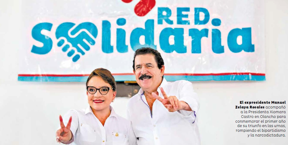 DISCURSO DEL EXPRESIDENTE MANUEL ZELAYA
“Es un hecho histórico haber vencido 130...