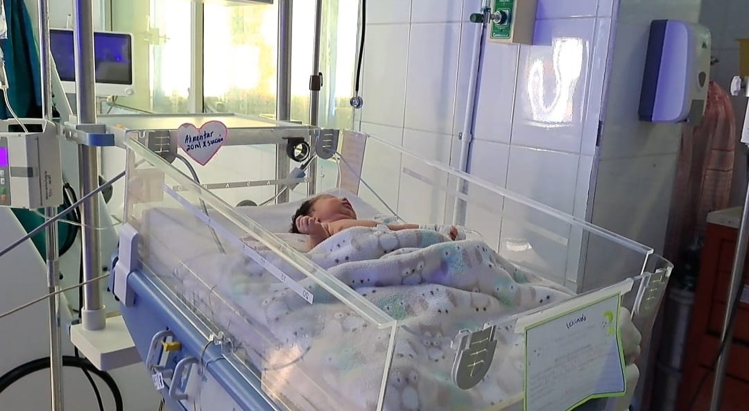 Hospital General Santa Teresa en Comayagua, cuenta con la sala de neonatología para brindar protección a los niños recién nacidos