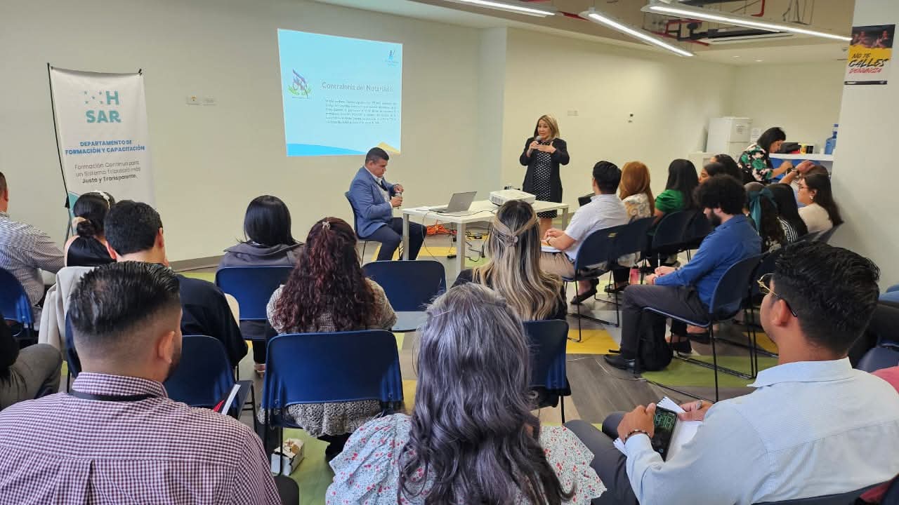 La Contraloría del Notariado del Poder Judicial y el SAR fortalecen cooperación para dignificar y supervisar el ejercicio notarial