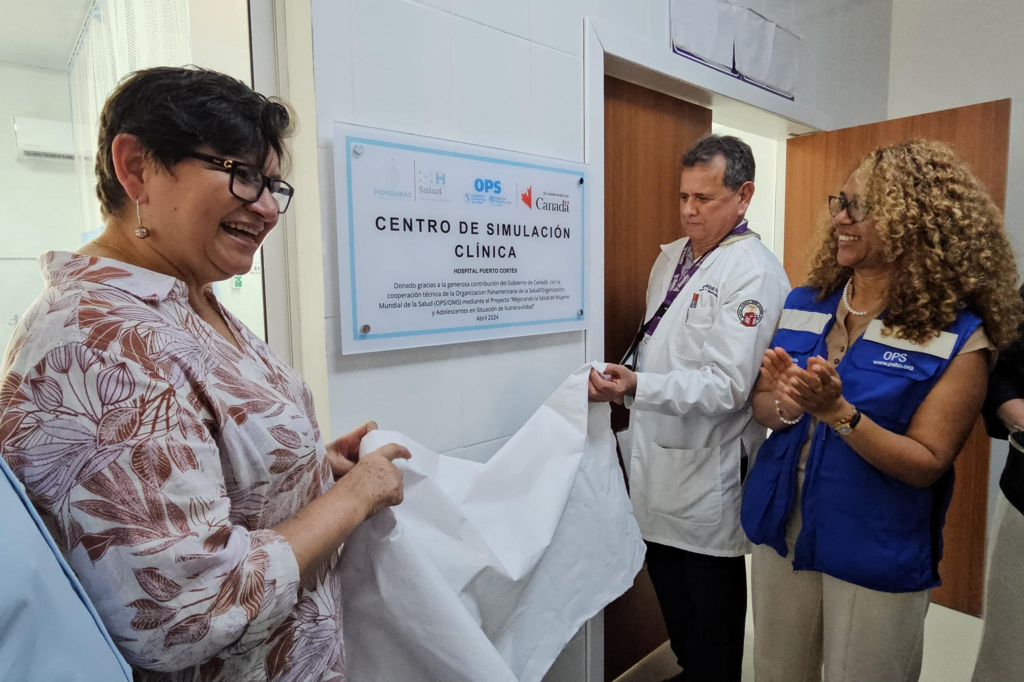 Inauguran Centro de Simulación para atención en salud materna, reproductiva y del recién nacido en la región sanitaria de Cortés