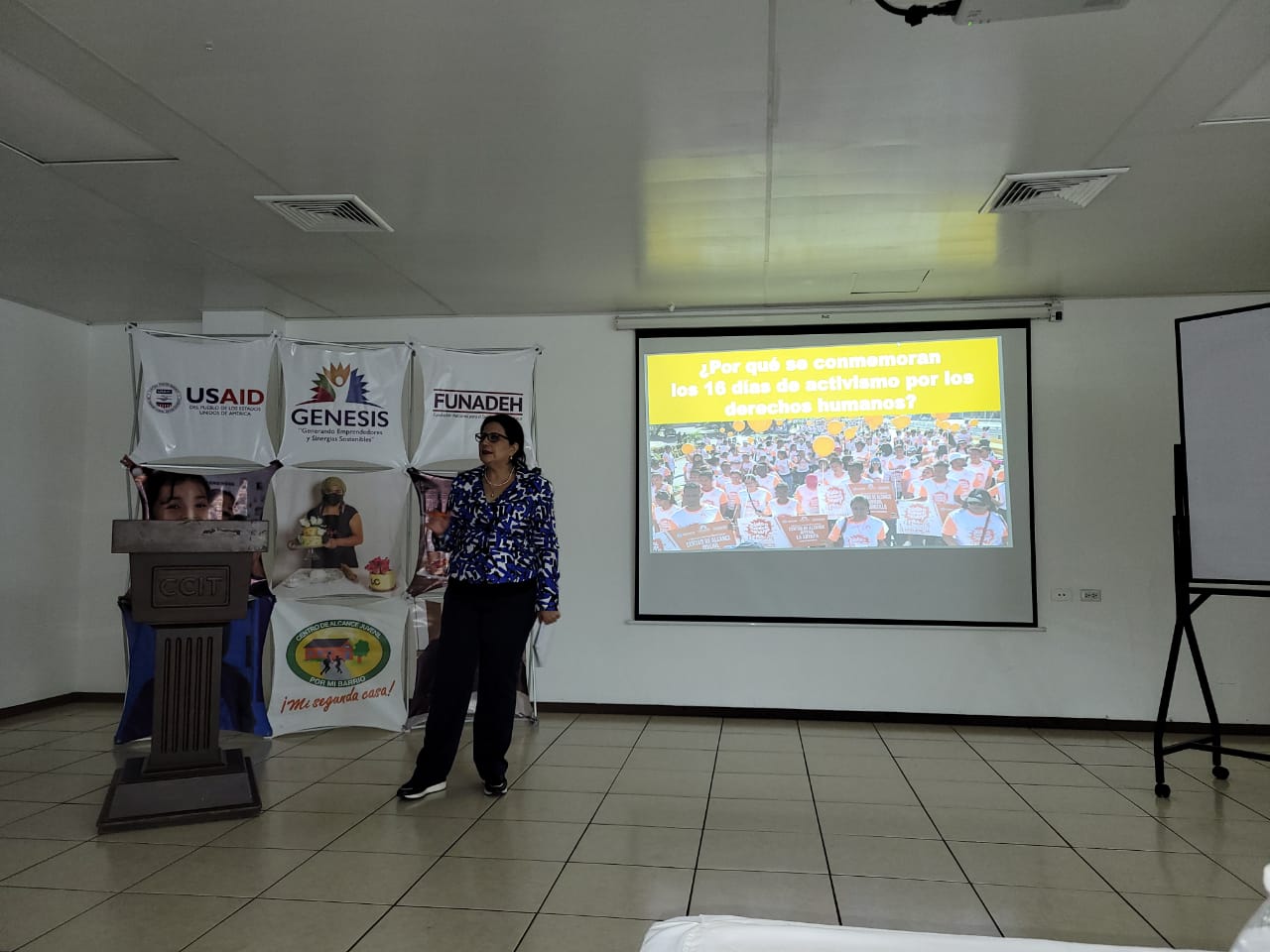 USAID, GENESIS y FUNADEH realizan taller para crear conciencia en Medios de Comunicación y tratar n...