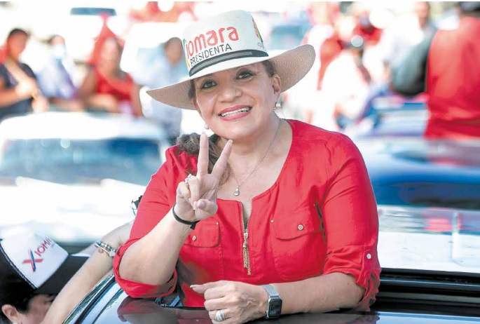 HISTÓRICAS ELECCIONES DE 2021
Con el respaldo total del pueblo Xiomara puso fin a la narcodictadura